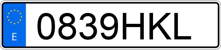 Numer rejestracyjny 0839HKL posiada LEXUS IS 200D Numer rejestracyjny 0839HKL posiada LEXUS IS 200D