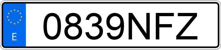 Numer rejestracyjny 0839NFZ posiada LAND ROVER RANGE ROVER SPORT Numer rejestracyjny 0839NFZ posiada LAND ROVER RANGE ROVER SPORT