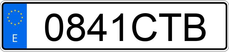 Numer rejestracyjny 0841CTB posiada SEAT CORDOBA Numer rejestracyjny 0841CTB posiada SEAT CORDOBA
