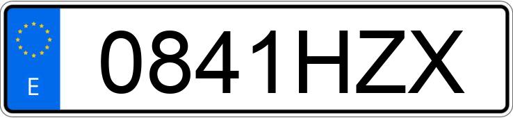 Numer rejestracyjny 0841HZX posiada KIA CARENS Numer rejestracyjny 0841HZX posiada KIA CARENS