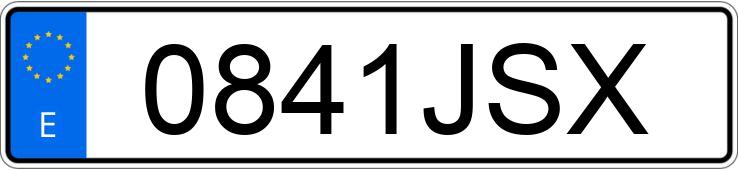 Numer rejestracyjny 0841JSX posiada FIAT DUCATO Numer rejestracyjny 0841JSX posiada FIAT DUCATO