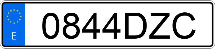 Numer rejestracyjny 0844DZC posiada AUDI A6 Numer rejestracyjny 0844DZC posiada AUDI A6