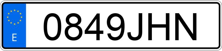 Numer rejestracyjny 0849JHN posiada MERCEDES A (168-169) Numer rejestracyjny 0849JHN posiada MERCEDES A (168-169)