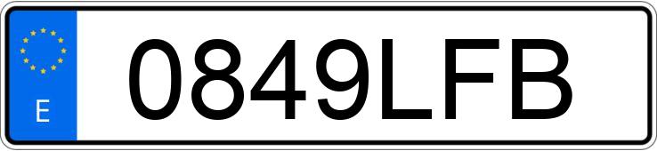 Numer rejestracyjny 0849LFB posiada PEUGEOT 208 Numer rejestracyjny 0849LFB posiada PEUGEOT 208