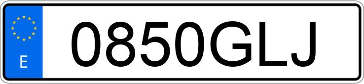 Numer rejestracyjny 0850GLJ posiada PORSCHE 911 Numer rejestracyjny 0850GLJ posiada PORSCHE 911