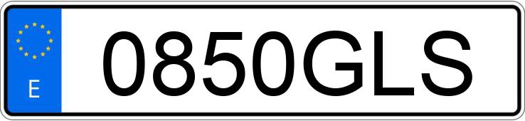 Numer rejestracyjny 0850GLS posiada MINI MINI Numer rejestracyjny 0850GLS posiada MINI MINI