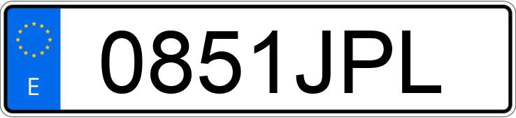 Numer rejestracyjny 0851JPL posiada PEUGEOT 208 Numer rejestracyjny 0851JPL posiada PEUGEOT 208