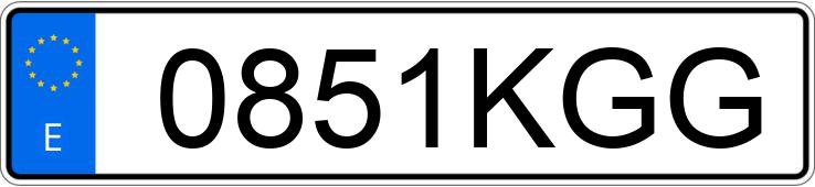 Numer rejestracyjny 0851KGG posiada FORD FOCUS Numer rejestracyjny 0851KGG posiada FORD FOCUS