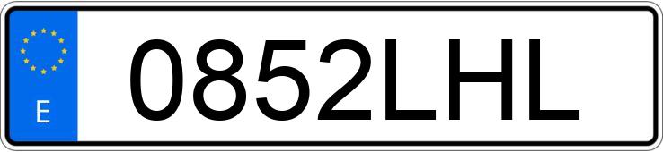 Numer rejestracyjny 0852LHL posiada MERCEDES ACTROS Numer rejestracyjny 0852LHL posiada MERCEDES ACTROS