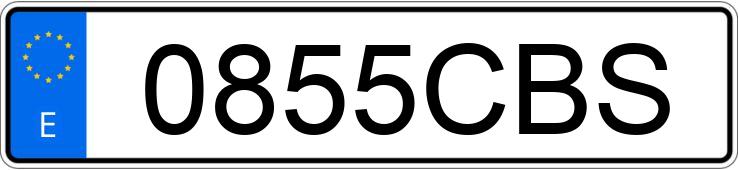 Numer rejestracyjny 0855CBS posiada MERCEDES SPRINTER Numer rejestracyjny 0855CBS posiada MERCEDES SPRINTER