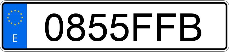 Numer rejestracyjny 0855FFB posiada NISSAN MICRA