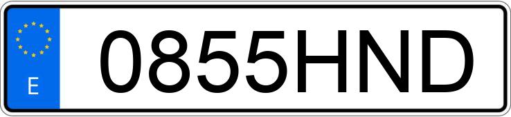 Numer rejestracyjny 0855HND posiada KIA SPORTAGE 2.0 CRDI VGT EMOTION 4X4 AT