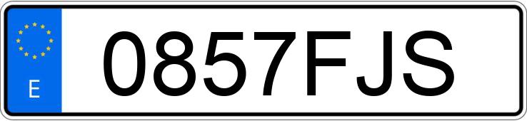 Numer rejestracyjny 0857FJS posiada LAND ROVER FREELANDER