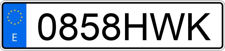 Numer rejestracyjny 0858HWK posiada BMW SERIE 3 Numer rejestracyjny 0858HWK posiada BMW SERIE 3