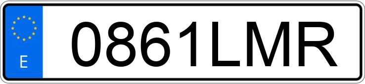 Numer rejestracyjny 0861LMR posiada VOLKSWAGEN TIGUAN