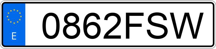 Registreringsnummeret 0862FSW har CHEVROLET-GM EPICA