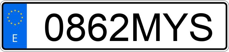 Numer rejestracyjny 0862MYS posiada FORD KUGA Numer rejestracyjny 0862MYS posiada FORD KUGA