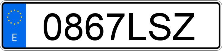 Реєстраційний номер 0867LSZ має SEAT ALTEA XL Реєстраційний номер 0867LSZ має SEAT ALTEA XL