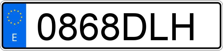 Numer rejestracyjny 0868DLH posiada VOLKSWAGEN GOLF CONCEPTLINE 1.9 TDI Numer rejestracyjny 0868DLH posiada VOLKSWAGEN GOLF CONCEPTLINE 1.9 TDI