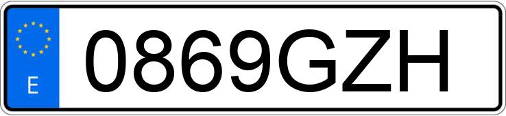 Numer rejestracyjny 0869GZH posiada LAND ROVER DEFENDER