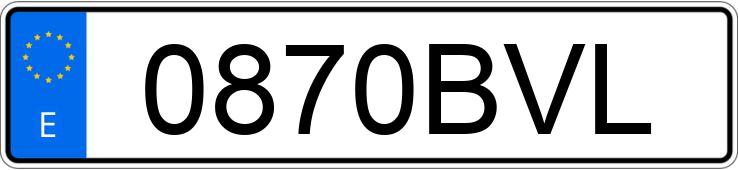 Numer rejestracyjny 0870BVL posiada RENAULT CLIO Numer rejestracyjny 0870BVL posiada RENAULT CLIO