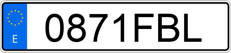 Numer rejestracyjny 0871FBL posiada RENAULT LAGUNA Numer rejestracyjny 0871FBL posiada RENAULT LAGUNA