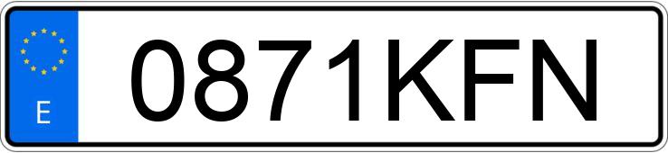 Numer rejestracyjny 0871KFN posiada BMW SERIE 4 Numer rejestracyjny 0871KFN posiada BMW SERIE 4