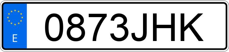 Numer rejestracyjny 0873JHK posiada IVECO DAILY