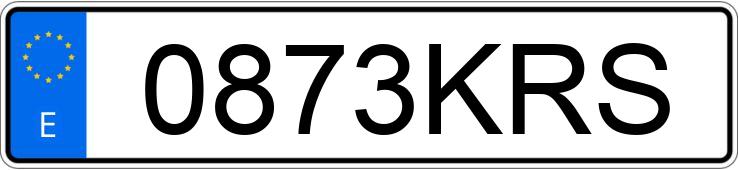 Numer rejestracyjny 0873KRS posiada FORD FOCUS Numer rejestracyjny 0873KRS posiada FORD FOCUS