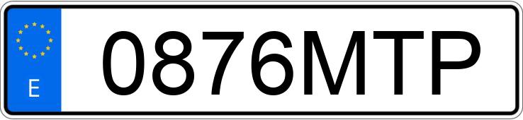 Numer rejestracyjny 0876MTP posiada MERCEDES CLA (117)