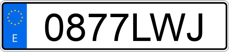 Numer rejestracyjny 0877LWJ posiada BMW SERIE 2 Numer rejestracyjny 0877LWJ posiada BMW SERIE 2