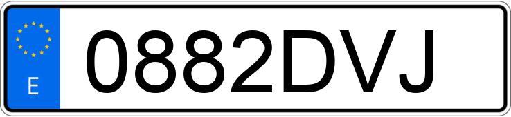 Numer rejestracyjny 0882DVJ posiada OPEL COMBO Numer rejestracyjny 0882DVJ posiada OPEL COMBO