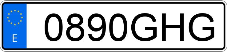 Numer rejestracyjny 0890GHG posiada FORD FUSION Numer rejestracyjny 0890GHG posiada FORD FUSION