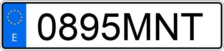 Numer rejestracyjny 0895MNT posiada SEAT ARONA