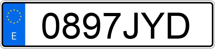 Numer rejestracyjny 0897JYD posiada DACIA SANDERO Numer rejestracyjny 0897JYD posiada DACIA SANDERO