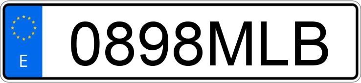 Numer rejestracyjny 0898MLB posiada CUPRA BORN