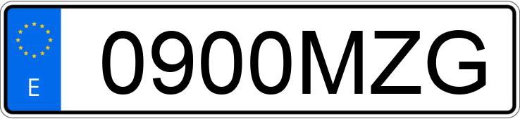 Numer rejestracyjny 0900MZG posiada SKODA FABIA Numer rejestracyjny 0900MZG posiada SKODA FABIA