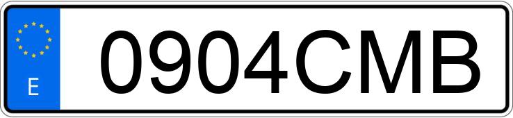 Numer rejestracyjny 0904CMB posiada VOLKSWAGEN PASSAT Numer rejestracyjny 0904CMB posiada VOLKSWAGEN PASSAT