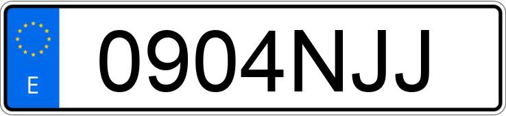 Numer rejestracyjny 0904NJJ posiada CUPRA LEON Numer rejestracyjny 0904NJJ posiada CUPRA LEON