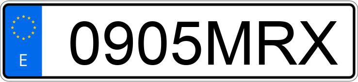 Numer rejestracyjny 0905MRX posiada RENAULT CLIO Numer rejestracyjny 0905MRX posiada RENAULT CLIO