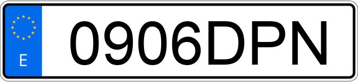 Numer rejestracyjny 0906DPN posiada TOYOTA LAND CRUISER