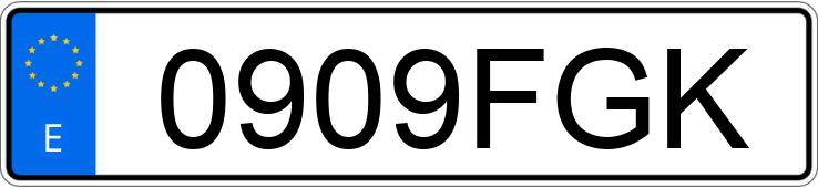 Numer rejestracyjny 0909FGK posiada OPEL CORSA Numer rejestracyjny 0909FGK posiada OPEL CORSA