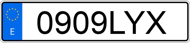 Numer rejestracyjny 0909LYX posiada VOLKSWAGEN POLO Numer rejestracyjny 0909LYX posiada VOLKSWAGEN POLO