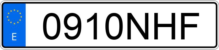 Numer rejestracyjny 0910NHF posiada MERCEDES CLA (118)