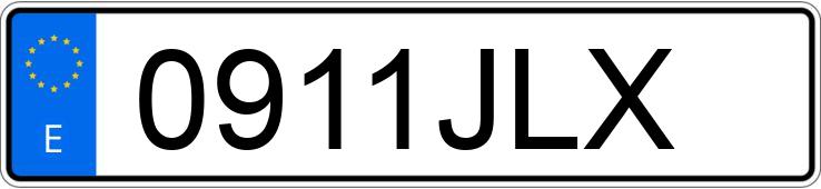 Numer rejestracyjny 0911JLX posiada CITROEN BERLINGO Numer rejestracyjny 0911JLX posiada CITROEN BERLINGO
