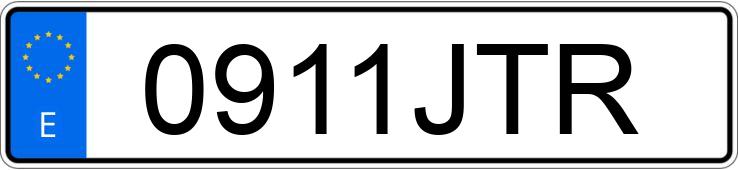 Numer rejestracyjny 0911JTR posiada FORD TRANSIT COURIER