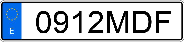 Numer rejestracyjny 0912MDF posiada HYUNDAI IONIQ 5