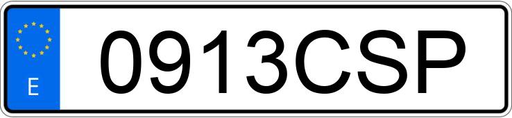 Numer rejestracyjny 0913CSP posiada MERCEDES E 270 (210)