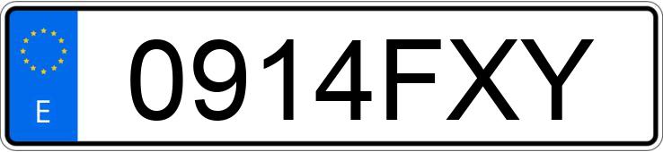 Numer rejestracyjny 0914FXY posiada MERCEDES B (245) 200 CDI