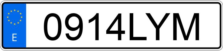 Numer rejestracyjny 0914LYM posiada MINI MINI